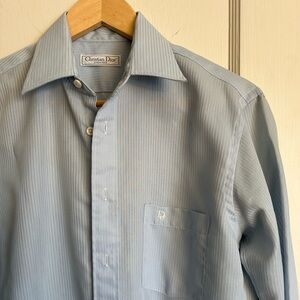 Vintage Christian Dior men’s button up shirt chemises